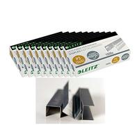 Leitz 55700000 graffette (24/6 mm), 10.000 pezzi zincati (10 confezioni, 24/6 mm)