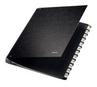 Leitz 58120095 intercalare Indice a linguetta numerico Faesite Nero NEW