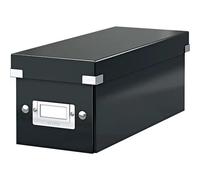 Leitz 6041-00-95 Contenitore per CD 30 CD Cartone laminato Nero 1 pz. (L x A x