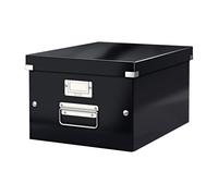 LEITZ - 60440095 - Scatola archivio Click & Store - 28,1 x 20 x 37cm (A4) - nero - Leitz - 64478 - Conf. da 1 Pz. - 60440095