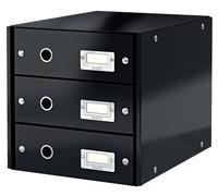 Leitz 60480095 scatola per la conservazione di documenti Faesite Nero NEW