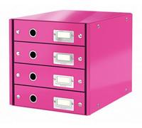 Leitz 60490023 scatola per la conservazione di documenti Pannello in fibra Rosa NEW