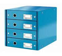 Leitz 60490036 scatola per la conservazione di documenti Pannello in fibra Blu NEW