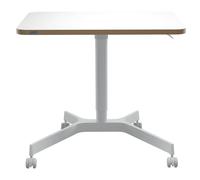 LEITZ - 65360001 - Scrivania Compatta pneumatica Sit-Stand - mobile - 80 x 60 x 75 cm - bianco - Leitz - 103577 - Conf. da 1 Pz. - 65360001