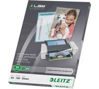 Leitz 7478 Pellicola per plastificazione DIN A4 80 micron lucida 100 pz.