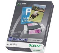 Leitz 7484 Pellicola per plastificazione DIN A4 250 micron lucida 100 pz.