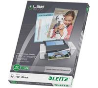 Leitz 7492 Pellicola per plastificazione DIN A5 80 micron lucida 100 pz.