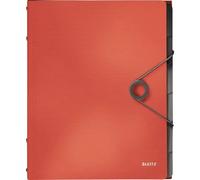 Leitz 975127 4569-10-20 Cartellina con divisori Rosso chiaro DIN A4 Polipropile