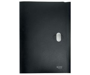 Leitz A4 3-Flap Folder with Closure, 150 Sheet Capacity, 100% Recyclable Plastic