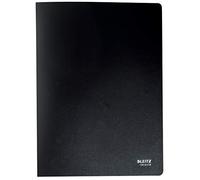 Leitz A4 46760095 - Raccoglitore con 20 buste trasparenti da 40 fogli, serie riciclata, colore: Nero