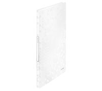 Leitz A4 Display Book, 40 Pockets, 80 Sheet Capacity, Transparent Pockets, White