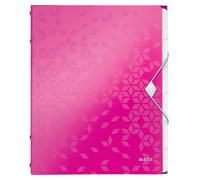 Leitz A4 Divider Book, Holds Up to 200 Sheets, Integrated Index with 6 Compartme