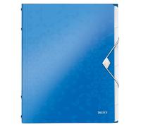 Leitz A4 Divider Book, Holds Up to 200 Sheets, Integrated Index with 6 Compartme