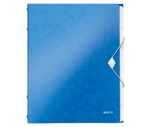 Leitz A4 Divider Book, Holds Up to 200 Sheets, Integrated Index with 6 Compartme