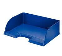 Leitz A4 Landscape Letter Tray, Jumbo, Blue, Plus Range, 52190035