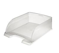 Leitz A4 Letter Tray, Jumbo, Clear, Plus Range, 52330003