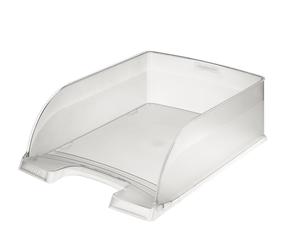 Leitz A4 Letter Tray, Jumbo, Clear, Plus Range, 52330003