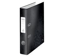 Leitz A4 Lever Arch File, Black, 50 mm spine width, WOW Range, 10060095