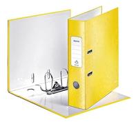 Leitz A4 Lever Arch File, Yellow, 80 mm spine width, WOW Range, 10050016, Design