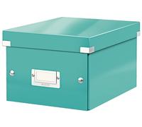 Leitz A5 Storage Box, Click and Store Range 60430051 - Small, Ice blue Ice Blue