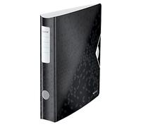 LEITZ 11070095 - Raccoglitore di qualità 180° Active Wow nero, 60 mm