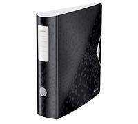 LEITZ 11060095 - Raccoglitore di qualità 180° Active Wow nero, 80 mm
