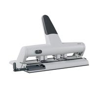 Perforatore Akto a punzoni indipendenti - massimo 30 fogli - 4/6 fori - passo 6/8 cm - argento - Leitz