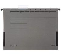 Leitz Alpha 19863085 Suspension Files Coloured Chipboard Side Hooks Grey Pack of