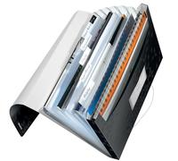 Leitz Archivio a soffietto WOW A4 PP, Nero