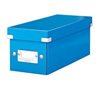 Leitz Blu Click & Store Scatola Di Stoccaggio WOW CD