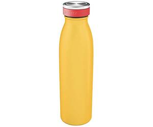 Leitz Bottiglia Termica, Acciaio Inox, Isolamento Termico per Bevande Calde e Fredde, Riutilizzabile, Gamma Cosy, Giallo Caldo, 90160019