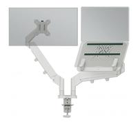 Leitz Supporto per Monitor Singolo da 17'' a 32", Braccio salvaspazio da scrivania ergonomico con Rotazione Sinistra/Destra, Inclinazione e Capacità di Carico fino a 18 kg, Piastra VESA, 65380085