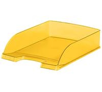 LEITZ Briefablage Plus Standard, A4, Polystyrol, gelb frost