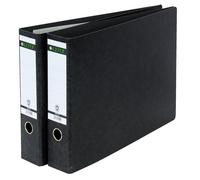 Leitz Cardboard binder raccoglitore ad anelli A3 Nero NEW