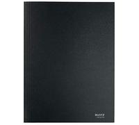 Leitz Cartella a 3 Lembi in Cartone, Formato A4, Capacità 250 Fogli, 100% Riciclabile, Ecologico, Gamma Recycle, Nero, 39060095