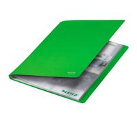 Leitz Libro Espositore con 40 Buste Trasparenti per Fogli A4 in PP Riciclato al 90% e Riciclabile al 100%, Gamma Recycle, 231 mm x 13 mm x 310 mm - Verde