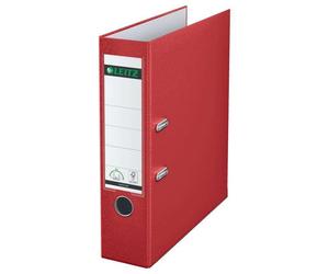 Leitz Cartella Leitz 180° Retro in plastica A4 80 mm - Fessure, occhielli e angoli in metallo - Colore rosso NEW