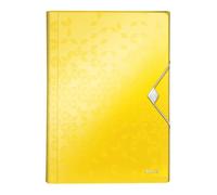 Leitz Archivio a soffietto WOW A4 PP, Giallo