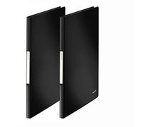 Leitz Cartellina portadocumenti in PP A4 (2 x nero, 20 custodie)