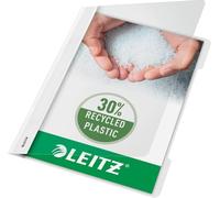 Leitz Cartellina Standard, Formato A4, Capacità fino a 250 Fogli, 80 gr/mq, Polipropilene, 1 Pezzo, Grigio, 41910085