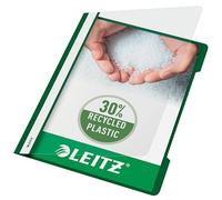 Leitz Cartellina Standard, Formato A4, Capacità fino a 250 Fogli, 80 gr/mq, Polipropilene, 1 Pezzo, Verde, 41910055