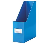 Leitz Magazine File Holder, A4, Cardboard Document Storage Box with Label, Folda