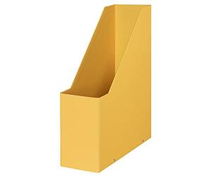 Leitz Click & Store Portariviste da Scrivania in Cartone Resistente, Adatto a Casa/Ufficio, Organizer per Fogli, Riviste e Cartelle in Formato A4, Gamma Cosy - Giallo Caldo