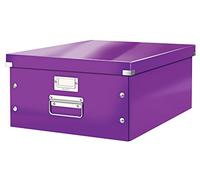 Leitz Scatola Archivio Click & Store WOW Grande per documenti A3 e oggetti grandi Viola 60454062