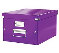 Leitz Scatola archivio Click & Store WOW media per documenti A4 Viola 60440062