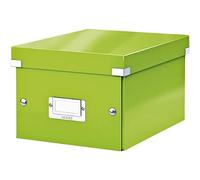 Leitz Click & Store WOW Scatola Archivio Piccola, per Riporre e Trasportare Docu