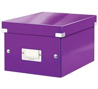 Leitz Click & Store WOW Scatola Archivio Piccola, per Riporre e Trasportare Docu