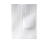 Leitz CombiFile Organisationshüllen-Set, 3 Stück, A4 Format, Farblos mit matter