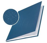 Copertine Impressbind - rigide - 21 mm - finitura lino - blu - Leitz - scatola 10 pezzi