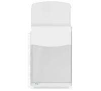 Buste forate alta capacitA' con lembo - 22x30 cm - PVC- Leitz - trasparente - conf. 5 pezzi